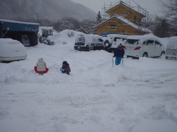 雪スゴっ